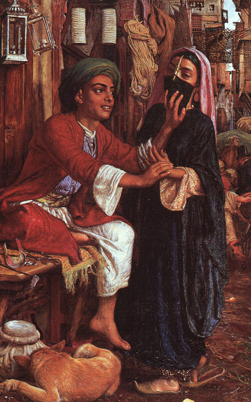 The Lantern Maker's Courtship by William Holman Hunt